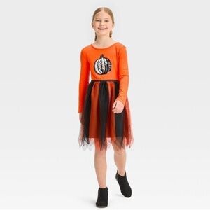 Cat & Jack Girls Halloween Dress/Costume
